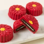 Poinsettia Chocolate Covered Cookies 1