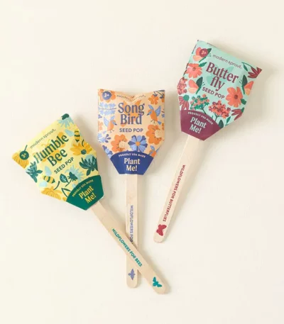 Pollinator Seed Pops (set Of 3)