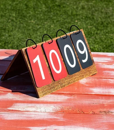 Portable Outdoor Games Scoreboard