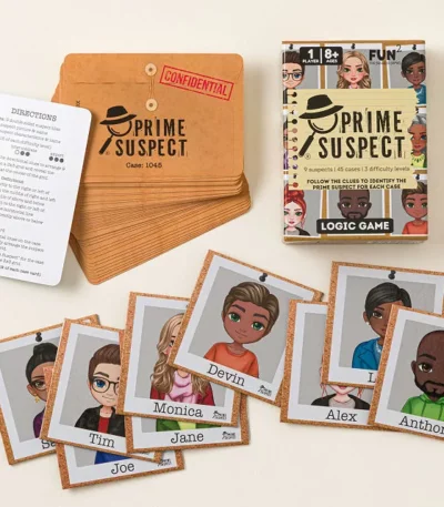 Prime Suspect Directional Logic Game