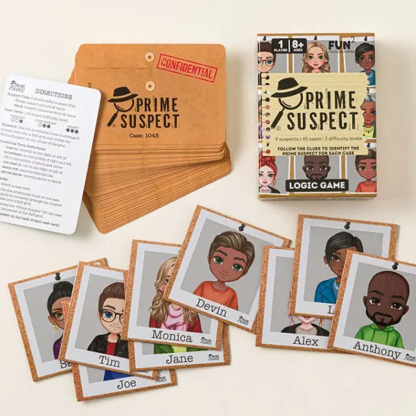 Prime Suspect Directional Logic Game