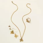 Raw Blue Sapphire Hydrangea Jewelry 2