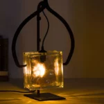 Reclaimed Ice Tong Table Lamp 1