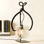 Reclaimed Ice Tong Table Lamp