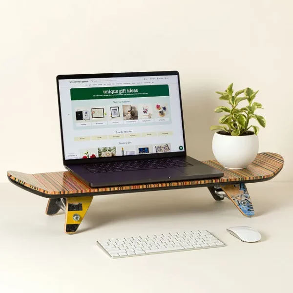 Recycled Skateboard Display Stand