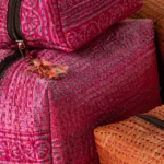 Repurposed Silk Sari Toiletry Bags 2