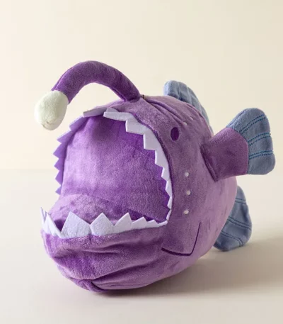 Reversible Glowing Plush Anglerfish
