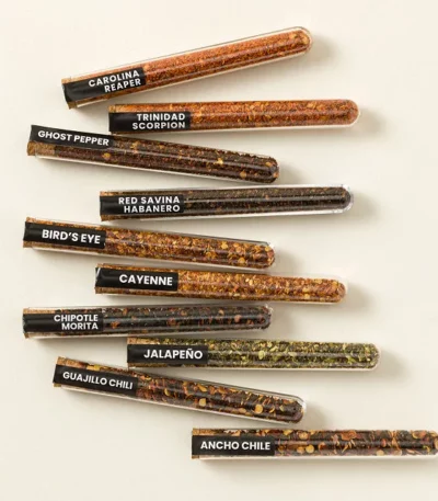 Scoville Scale Chili Pepper Tasting Kit