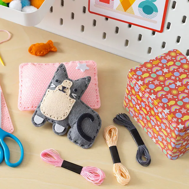 Sew Your Own Mini Corgi & Kitty Pocket Pets