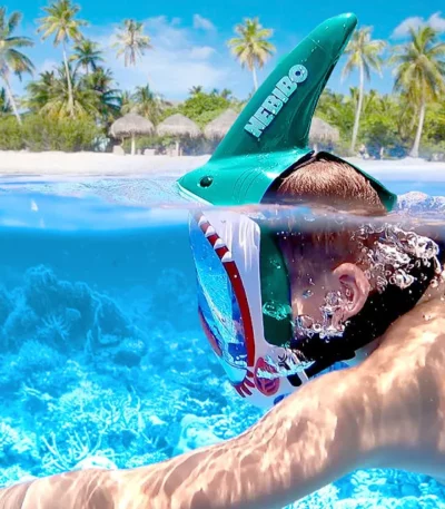 Shark Snorkel Mask 1