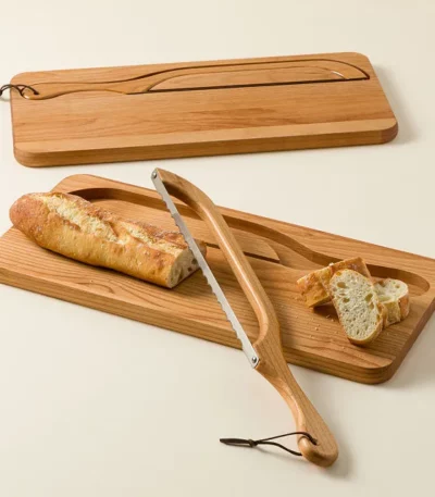 Slice & Stow Bread Serving Set
