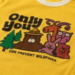 Smokey Bear & Friends Kids Retro Ringer Tee 1