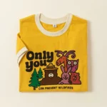 Smokey Bear & Friends Kids Retro Ringer Tee