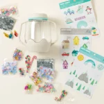 Snow Globe Light Up Sensory Jar Play Set 2