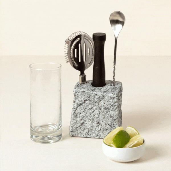 Stone Bartender's Tool Set
