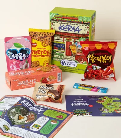 Taste Of Korea Adventure Snack Box