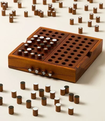 Wooden 2 Person Codebreaker Game