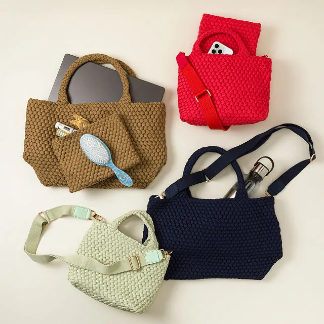 Woven Shoelace Crossbody