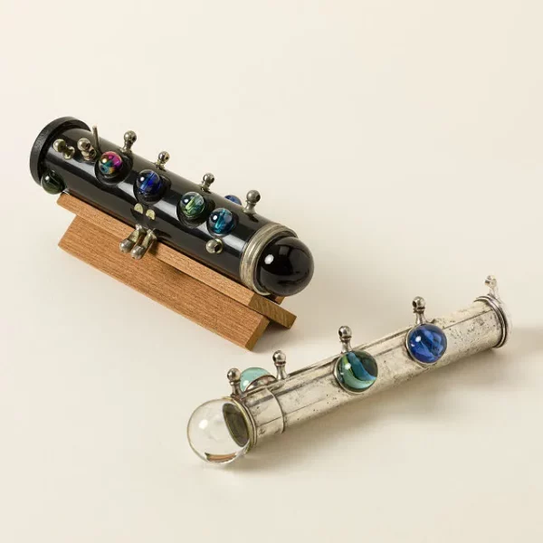 Magical Upcycled Flute Or Clarinet Teleidoscope
