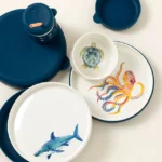 Sea, Eat, And Store Ceramic Dinnerware Set 2