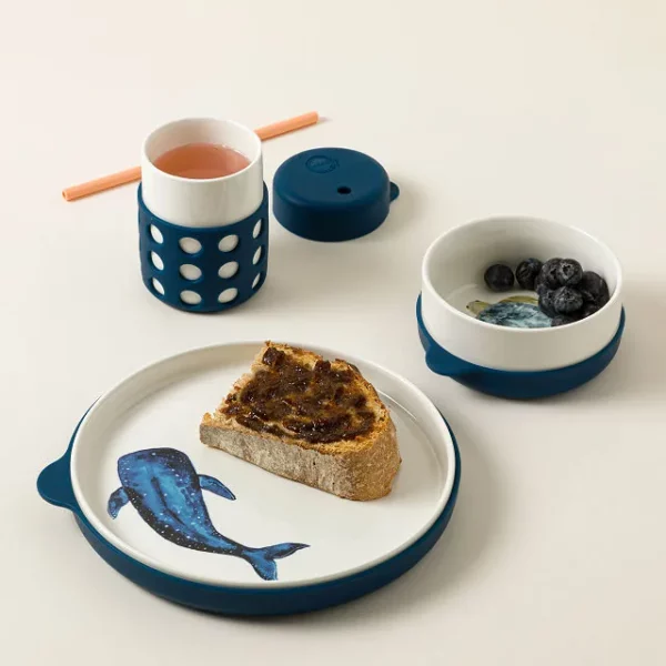 Sea, Eat, And Store Ceramic Dinnerware Set